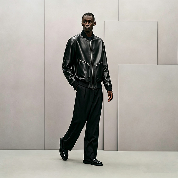 hermes lambskin bomber jacket